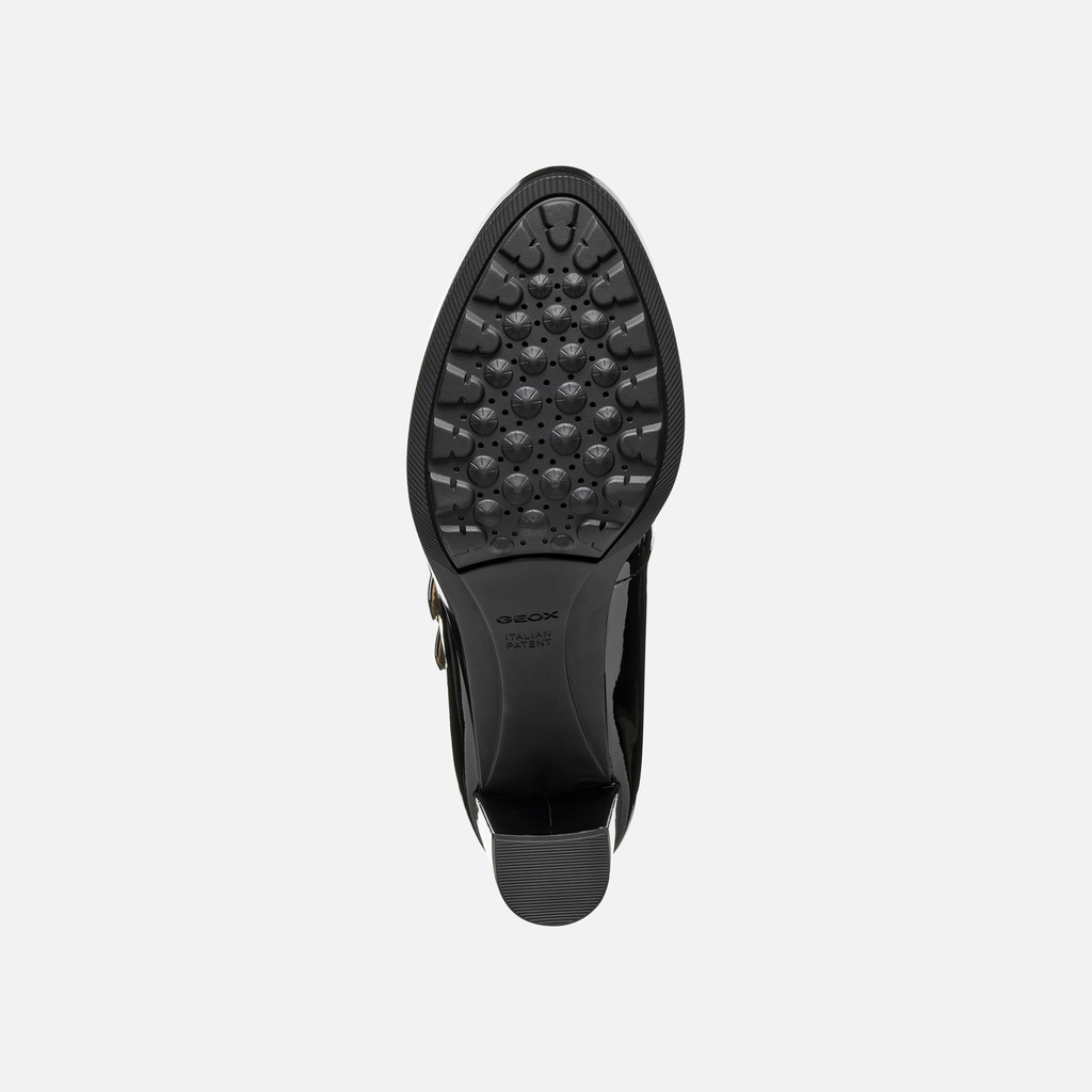 Medium heel pumps WALK PLEASURE 60 WOMAN Black - image number 6 | GEOX