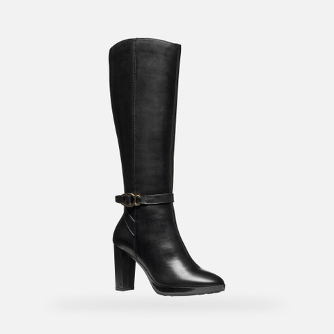 High heel boots WALK PLEASURE 85 WOMAN Black - image number 2 | GEOX