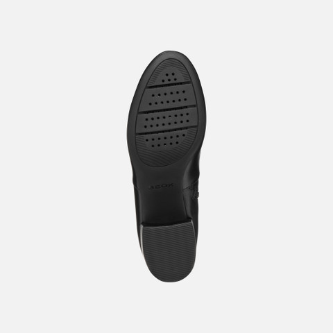 Medium heel ankle boots ELEANA WOMAN Black - image number 6 | GEOX
