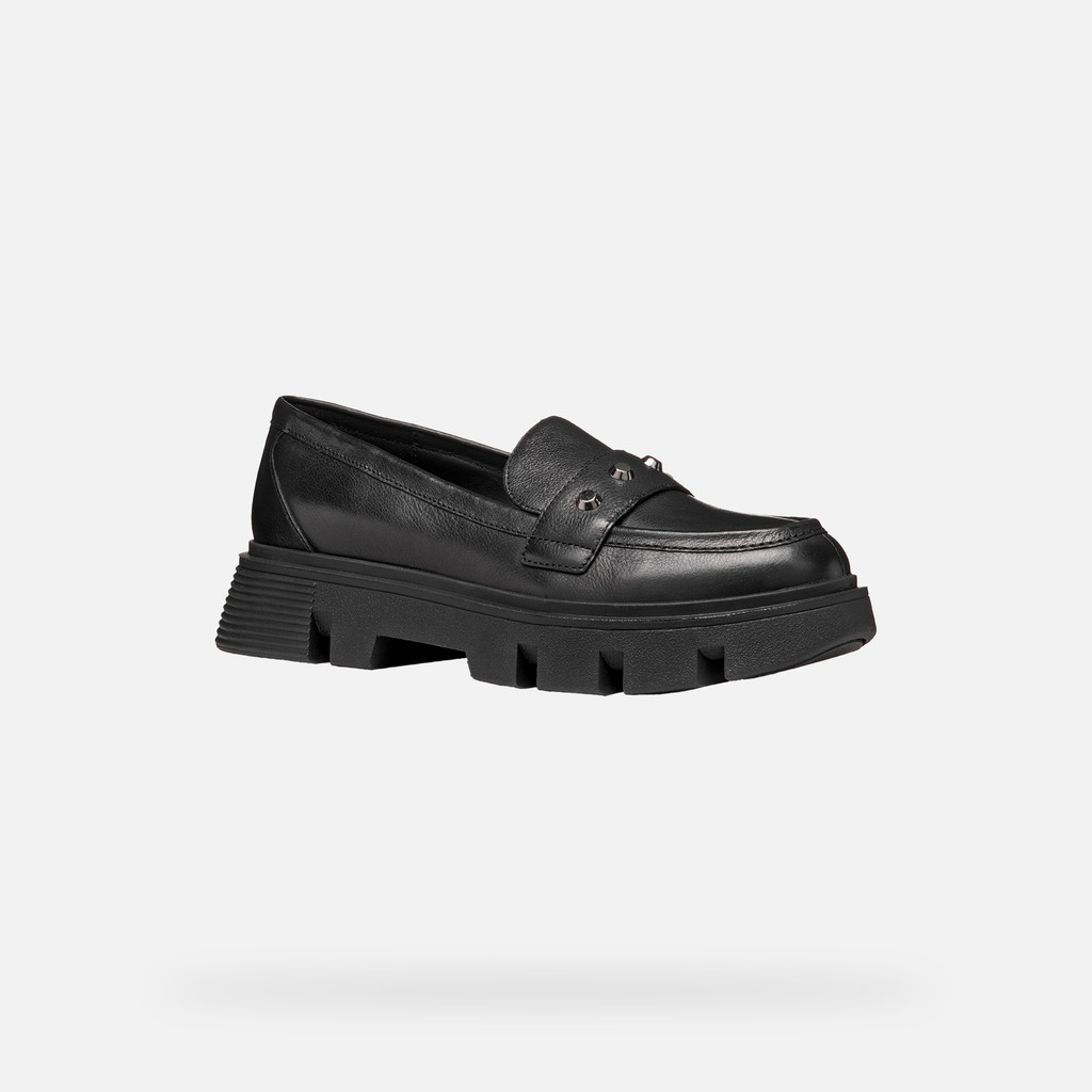Platform loafers VILDE WOMAN Black - image number 3 | GEOX