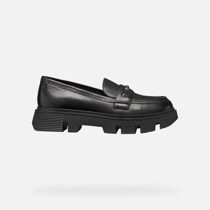Platform loafers VILDE WOMAN Black | GEOX