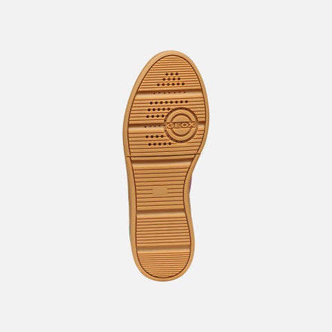 Low top sneakers MELEDA WOMAN Green/White - image number 6 | GEOX