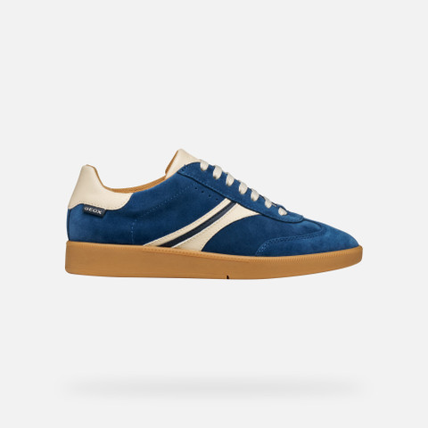 Low top sneakers MELEDA WOMAN Avio/Papyrus - image number 1 | GEOX