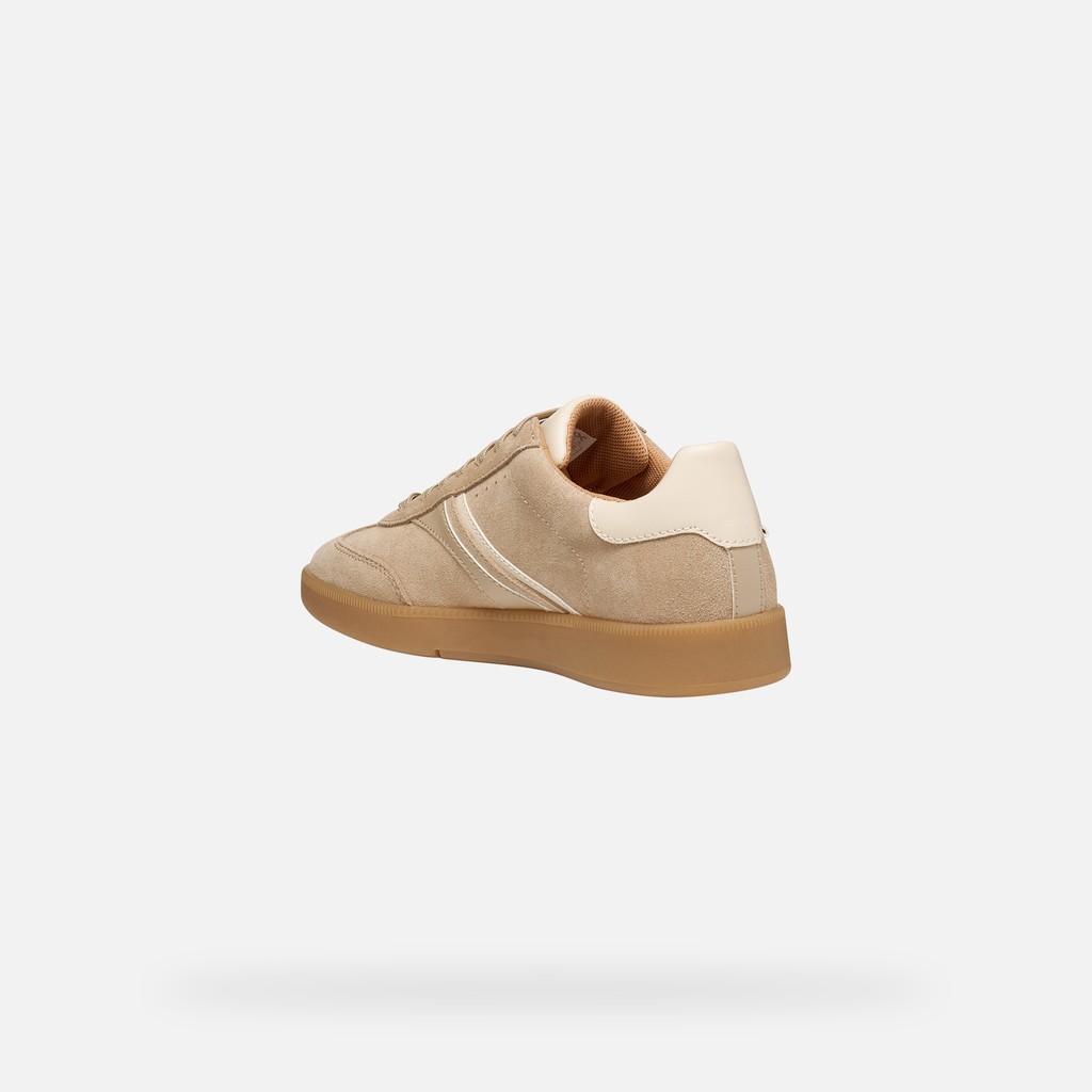 Low top sneakers MELEDA WOMAN Cream - image number 3 | GEOX