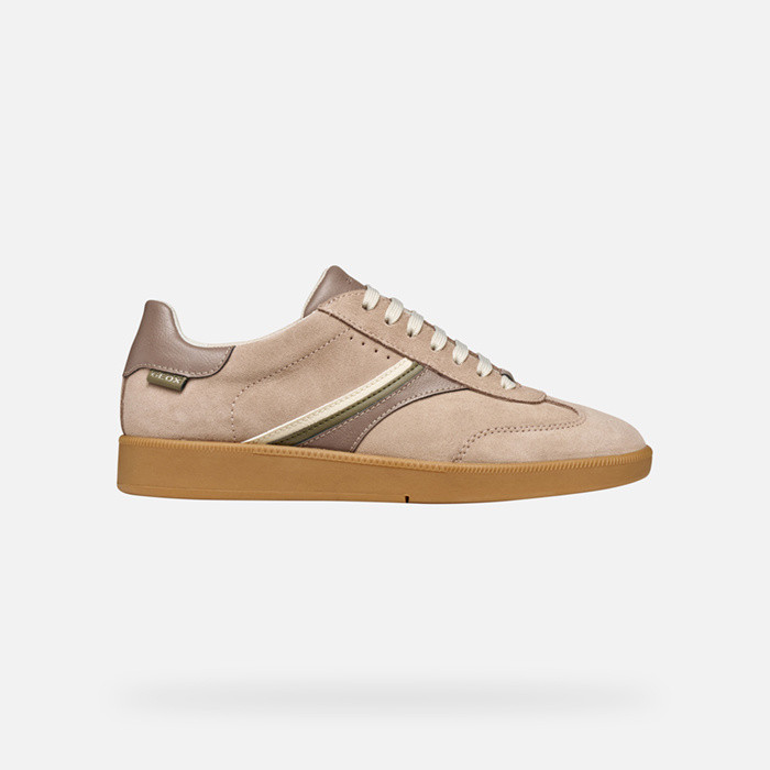 Low top sneakers MELEDA WOMAN Powder/Taupe | GEOX