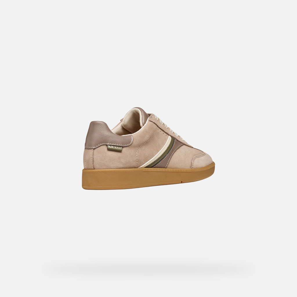 Low top sneakers MELEDA WOMAN Powder/Taupe - image number 4 | GEOX
