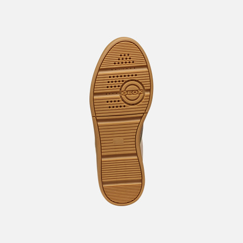 Low top sneakers MELEDA WOMAN Powder/Taupe - image number 6 | GEOX