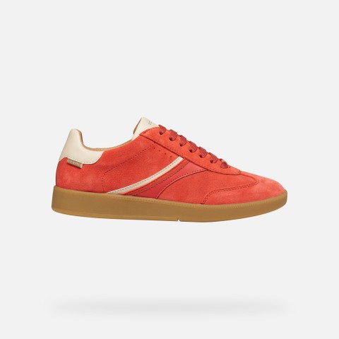 Low top sneakers MELEDA WOMAN Coral - image number 1 | GEOX