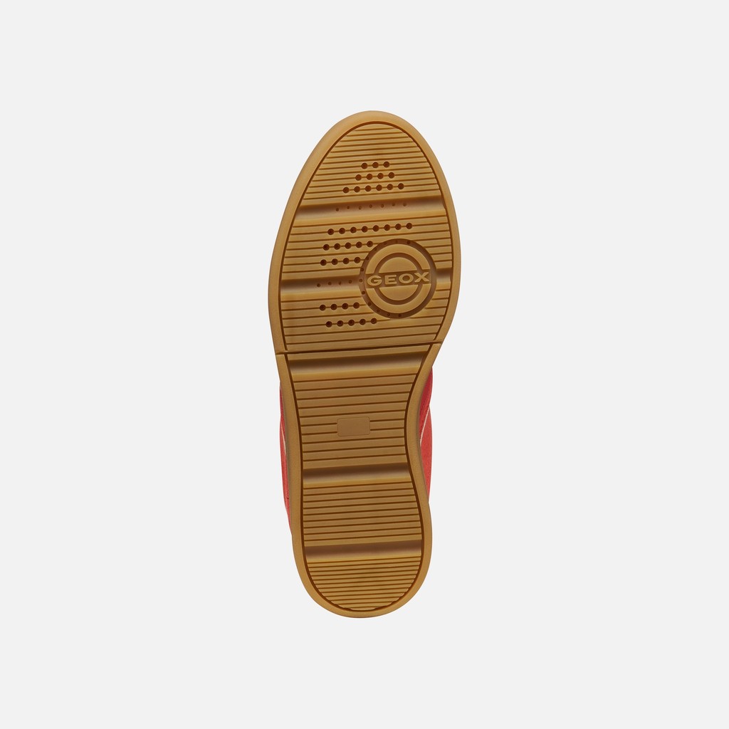 Low top sneakers MELEDA WOMAN Coral - image number 6 | GEOX