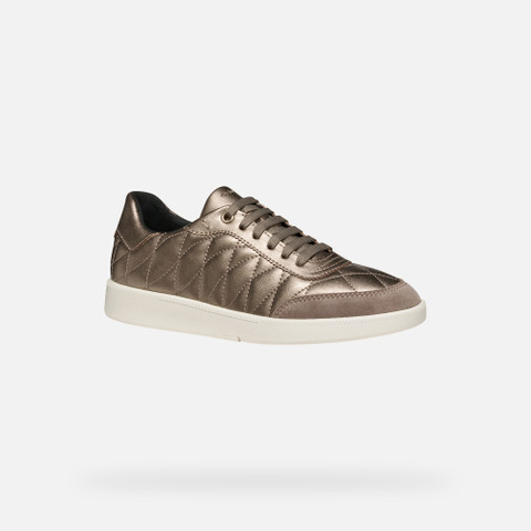 Low top sneakers MELEDA WOMAN Beige/Taupe - image number 3 | GEOX
