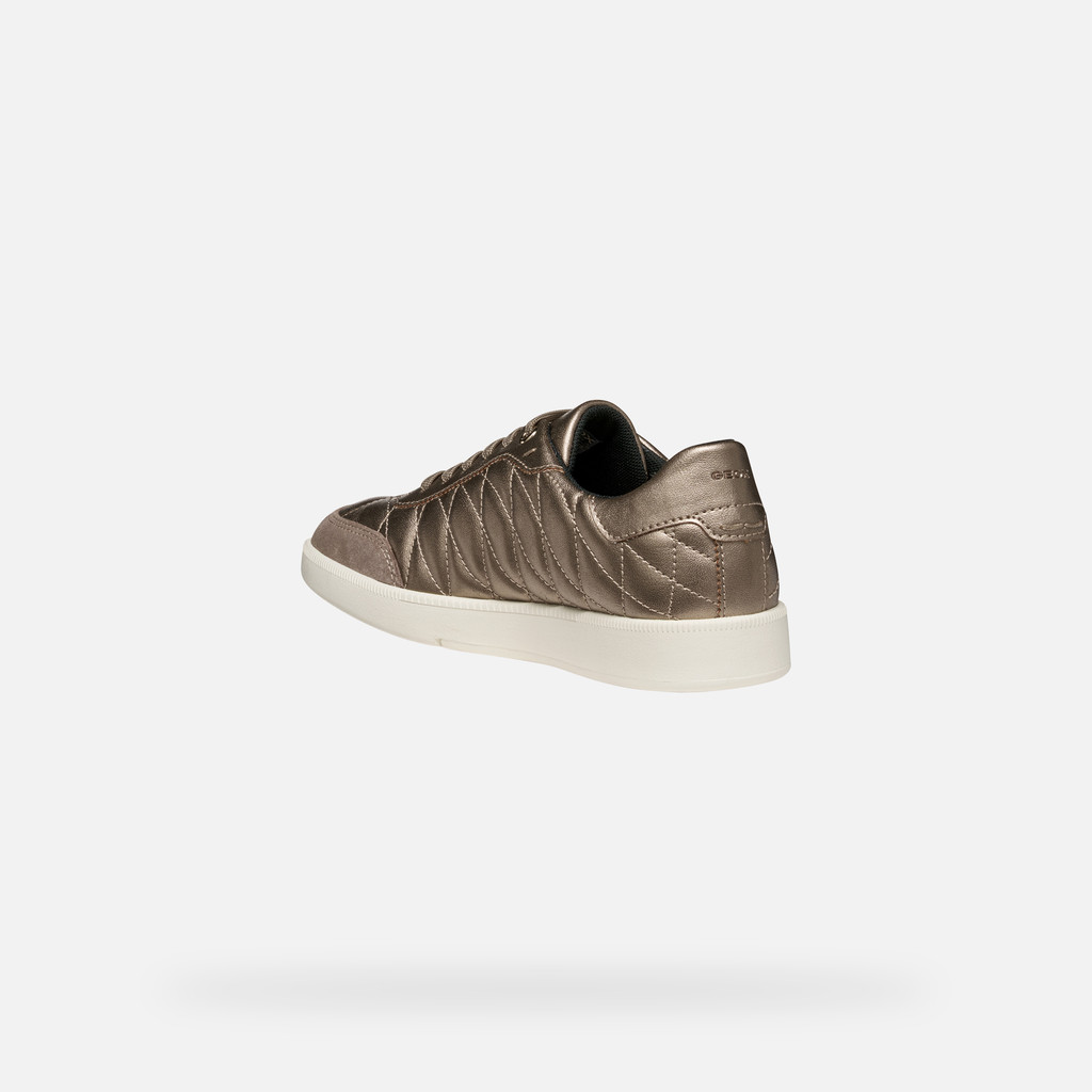 Low top sneakers MELEDA WOMAN Beige/Taupe - image number 4 | GEOX