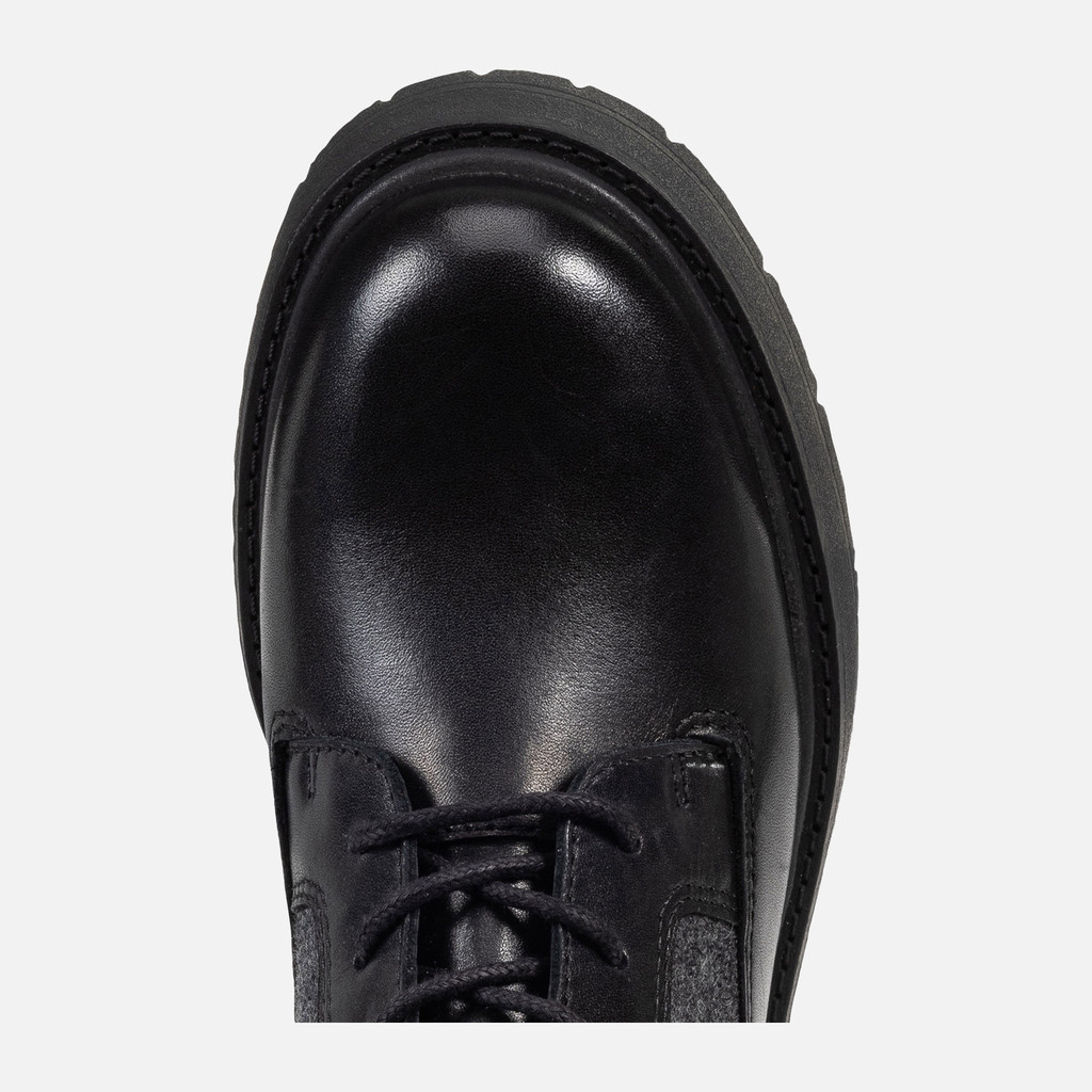 Biker ankle boots SPHERICA EC7 WOMAN Black/Charcoal - image number 6 | GEOX
