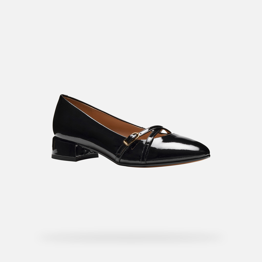 Low heel pumps FLORETIA WOMAN Black - image number 2 | GEOX
