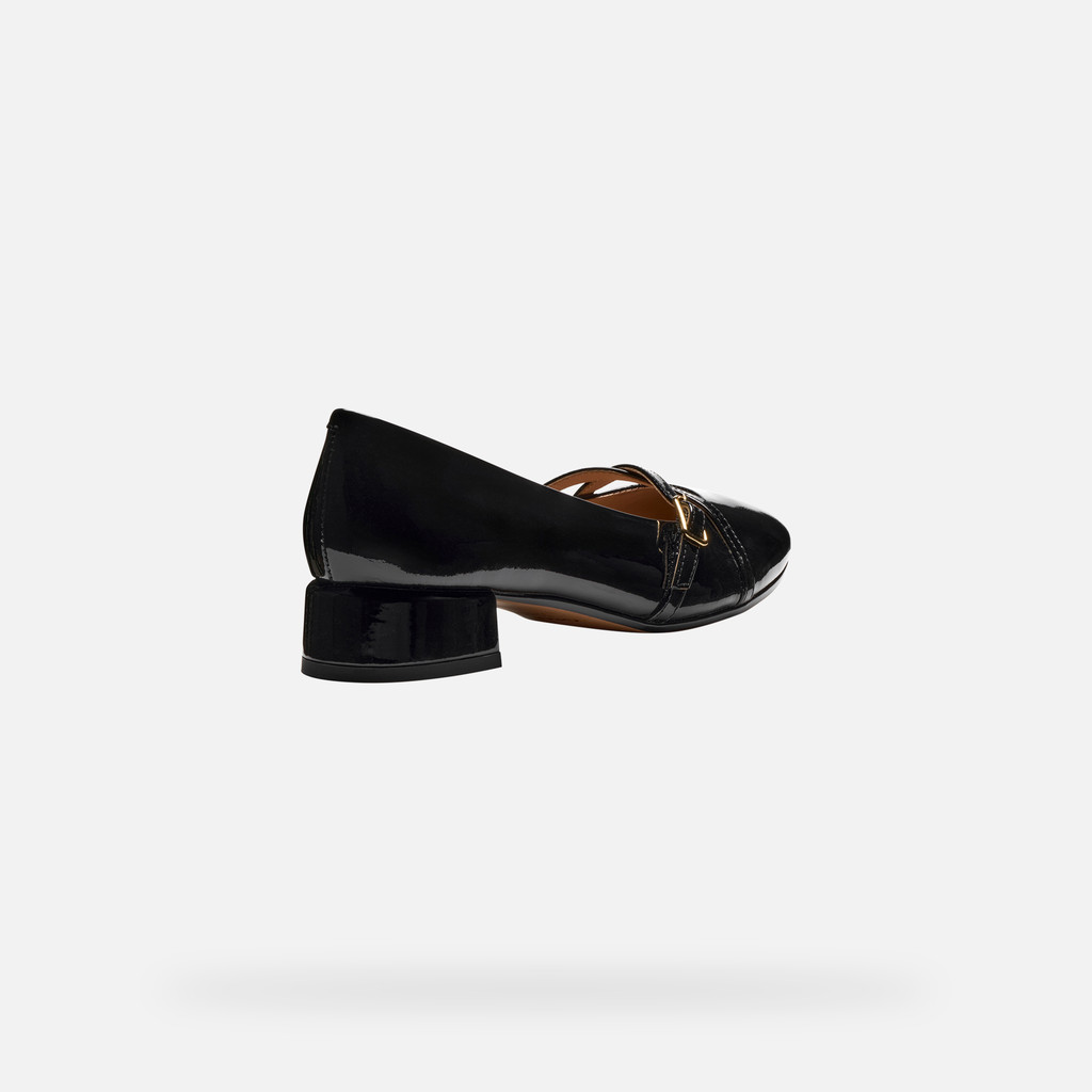 Low heel pumps FLORETIA WOMAN Black - image number 4 | GEOX