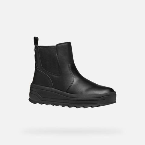 Waterproof ankle boots MILLEINY ABX WOMAN Black - image number 2 | GEOX