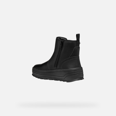 Waterproof ankle boots MILLEINY ABX WOMAN Black - image number 3 | GEOX