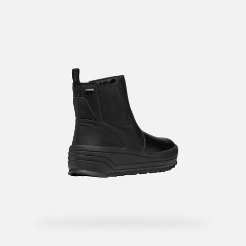 Waterproof ankle boots MILLEINY ABX WOMAN Black - image number 4 | GEOX