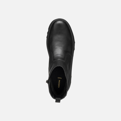 Waterproof ankle boots MILLEINY ABX WOMAN Black - image number 5 | GEOX