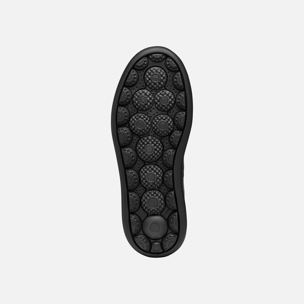 Platform trainers SPHERICA ECUB-2 WOMAN Black/Light Gold - image number 6 | GEOX