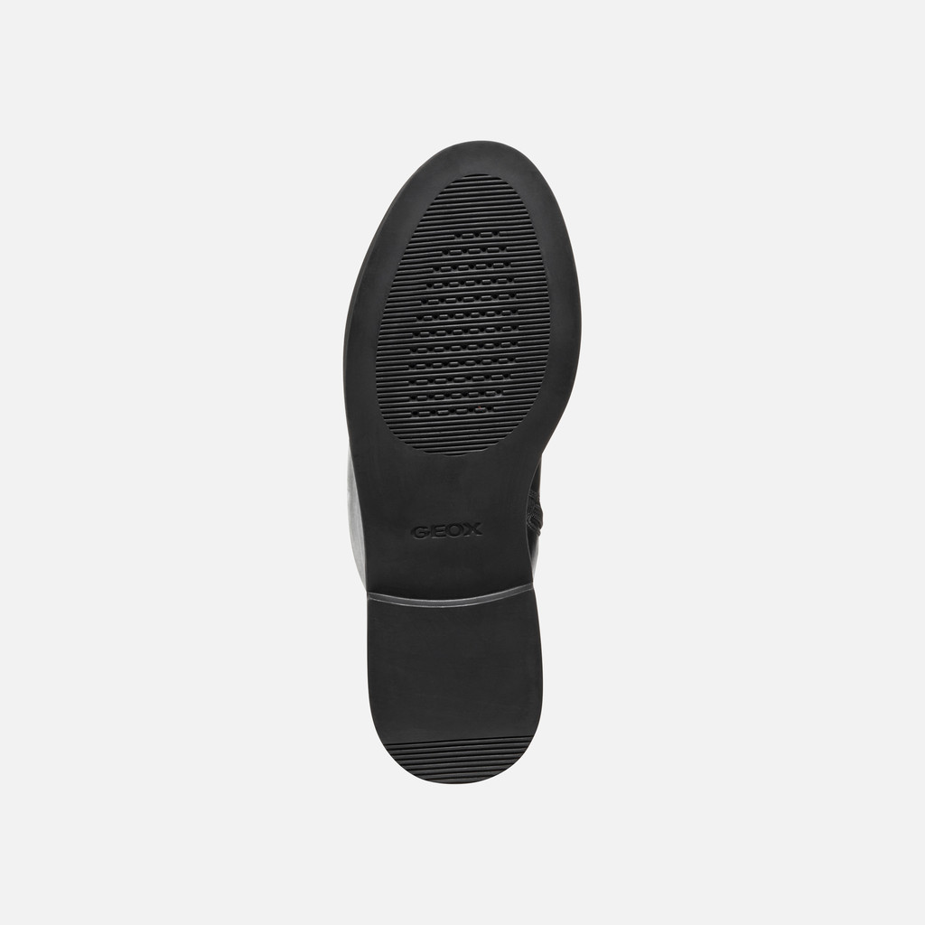 Leather boots SERILDA WOMAN Black - image number 5 | GEOX