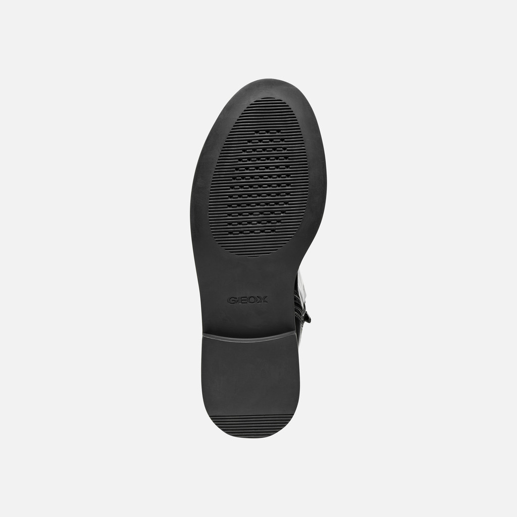 Leather boots SERILDA WOMAN Black - image number 5 | GEOX
