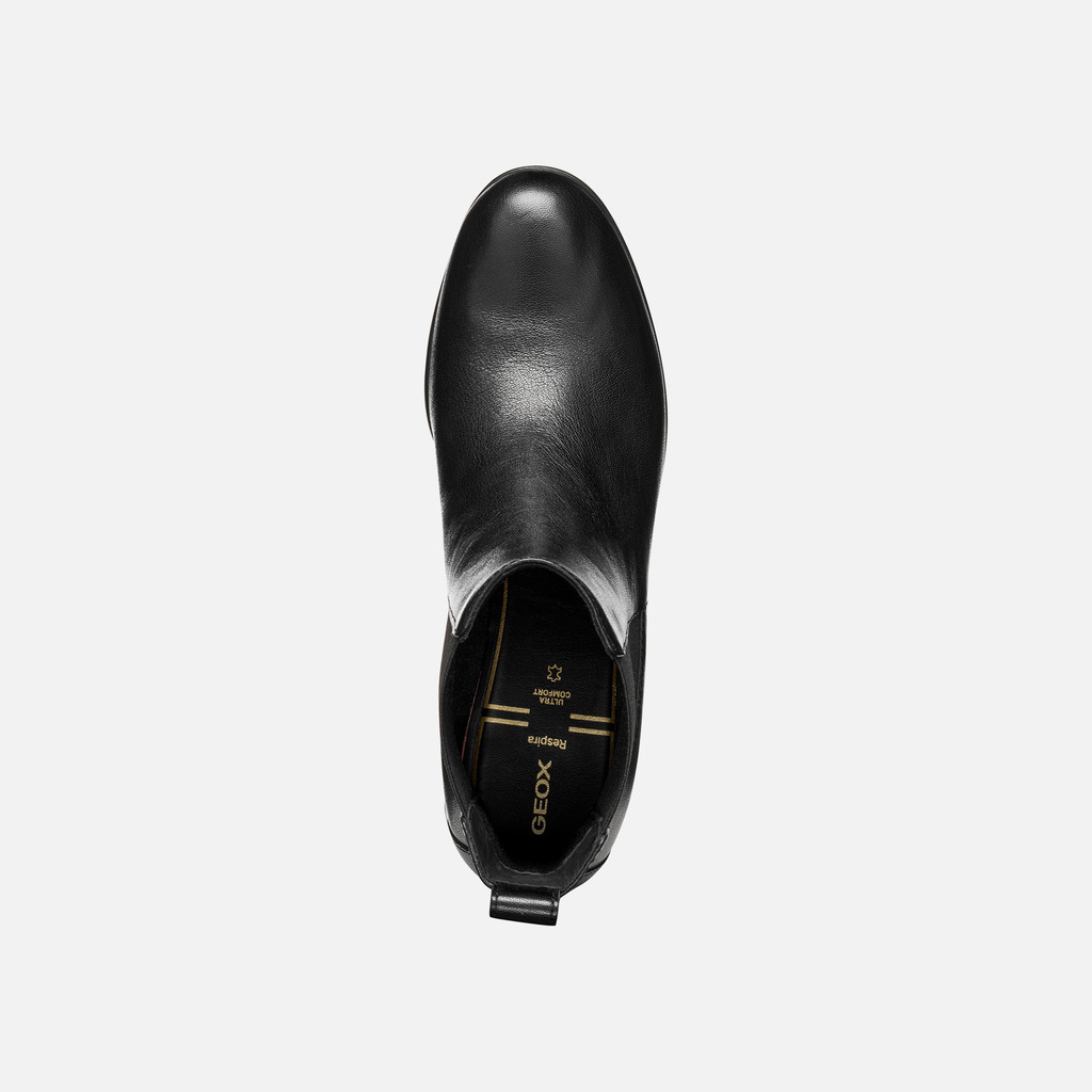 Medium heel ankle boots WALK PLEASURE 55 WOMAN Black - image number 5 | GEOX