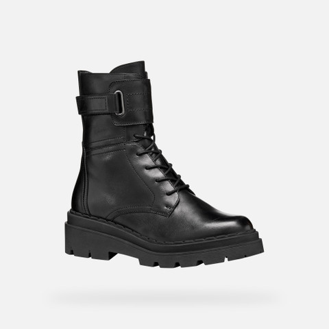 Biker ankle boots FELLENY WOMAN Black - image number 3 | GEOX