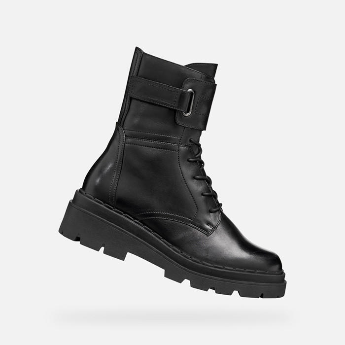 Biker ankle boots FELLENY WOMAN Black | GEOX