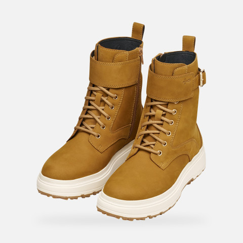 Waterproof boots LAMIDIE + GRIP ABX WOMAN Lion - image number 8 | GEOX
