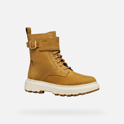 Waterproof boots LAMIDIE + GRIP ABX WOMAN Lion - image number 3 | GEOX