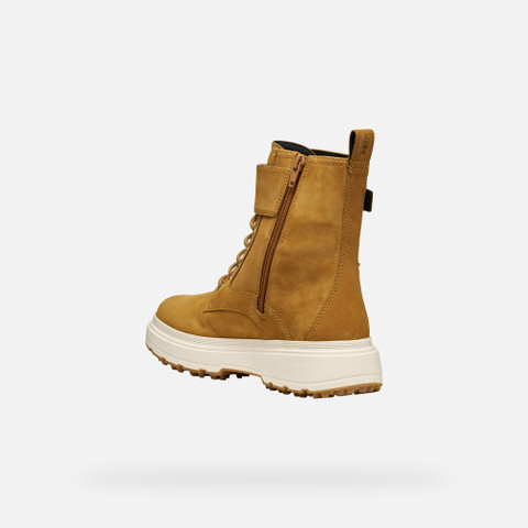 Waterproof boots LAMIDIE + GRIP ABX WOMAN Lion - image number 4 | GEOX