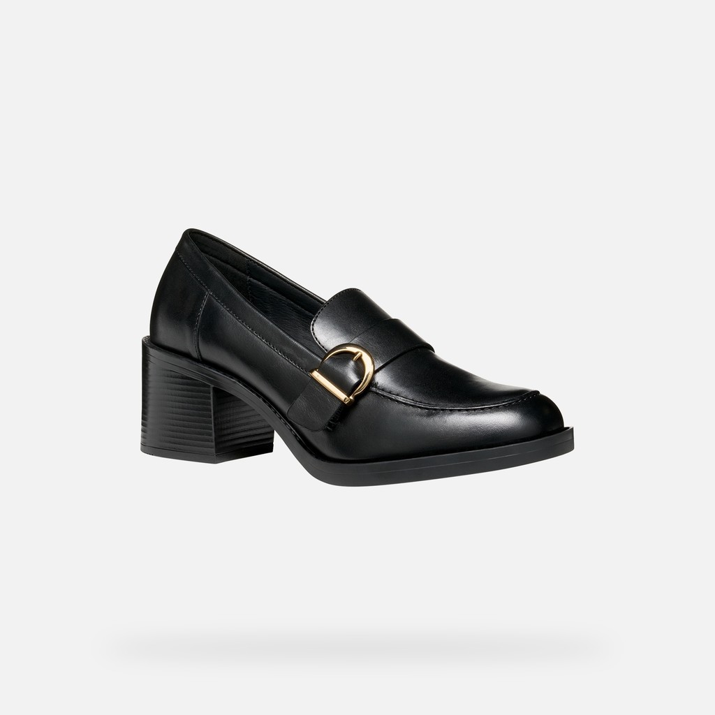 Heeled shoes SERILDA 60 WOMAN Black - image number 2 | GEOX