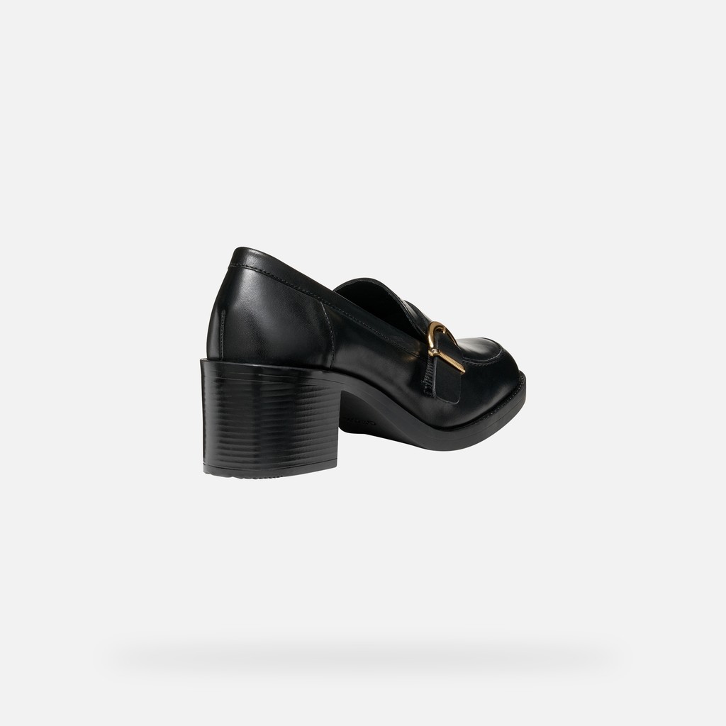 Heeled shoes SERILDA 60 WOMAN Black - image number 4 | GEOX