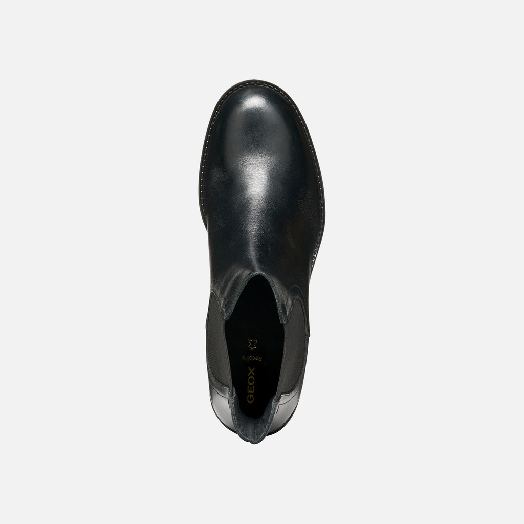Medium heel ankle boots SERILDA 60 WOMAN Black - image number 5 | GEOX