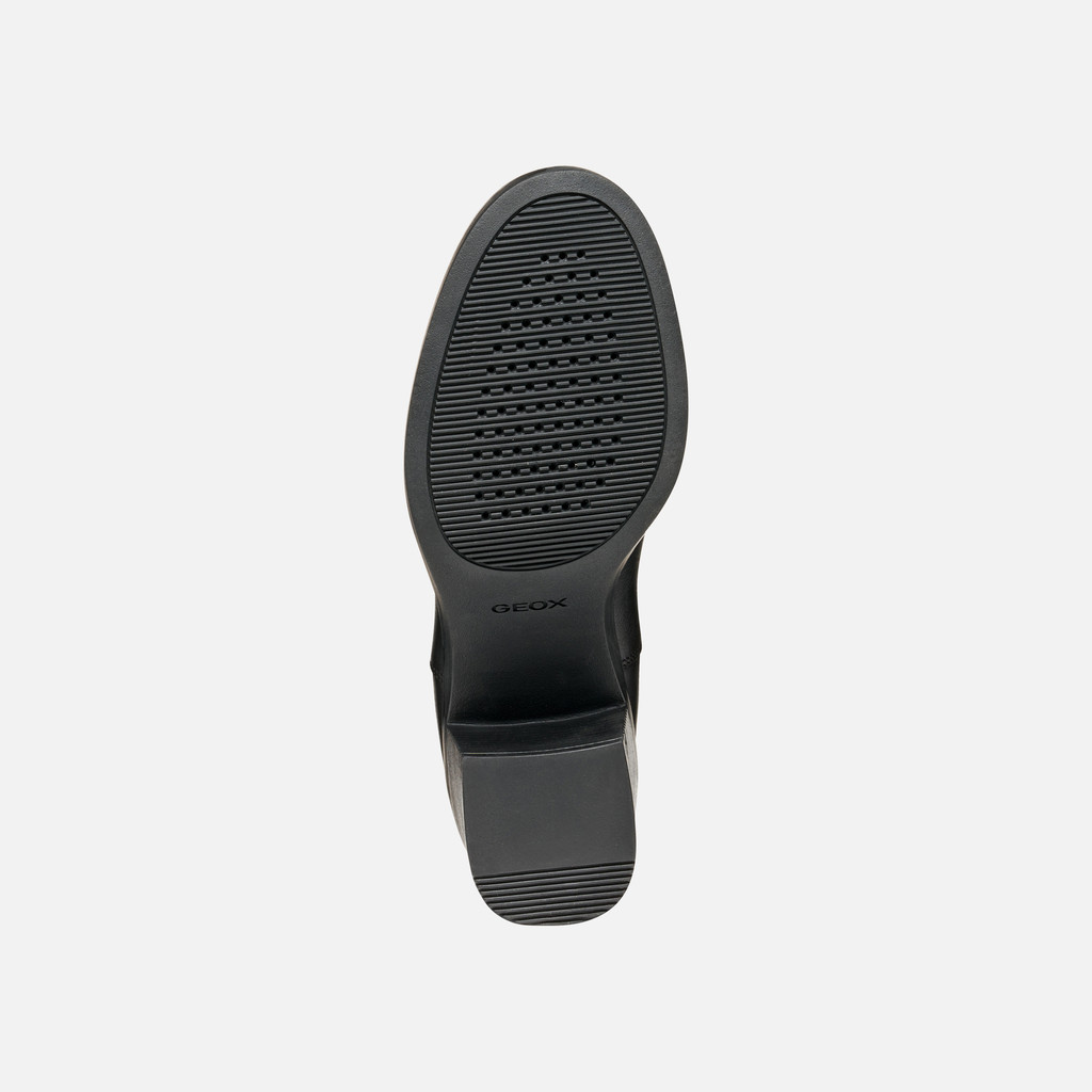 Medium heel ankle boots SERILDA 60 WOMAN Black - image number 6 | GEOX