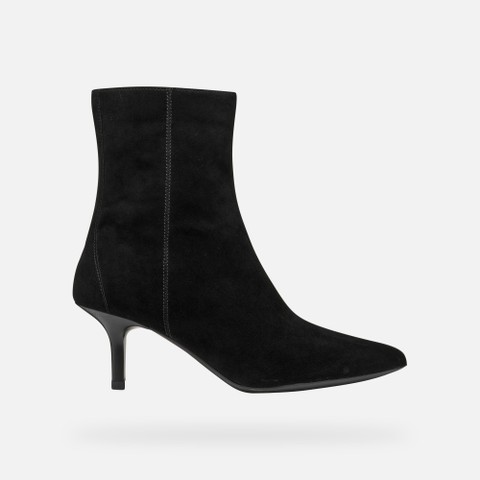 Kitten heel ankle boots KLEOPY WOMAN Black - image number 2 | GEOX