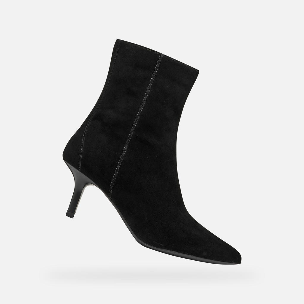 Kitten heel ankle boots KLEOPY WOMAN Black - image number 0 | GEOX