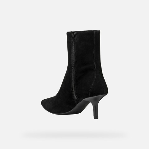 Kitten heel ankle boots KLEOPY WOMAN Black - image number 4 | GEOX