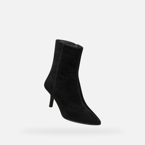 Kitten heel ankle boots KLEOPY WOMAN Black - image number 5 | GEOX