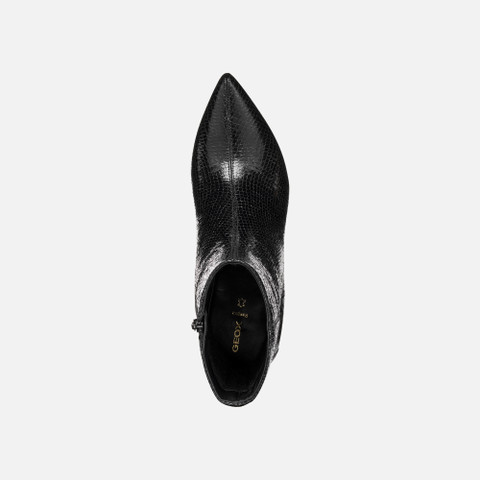 Medium heel ankle boots KLEOPY WOMAN Black - image number 5 | GEOX