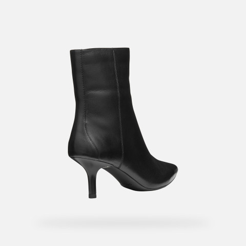 Medium heel ankle boots KLEOPY WOMAN Black - image number 5 | GEOX