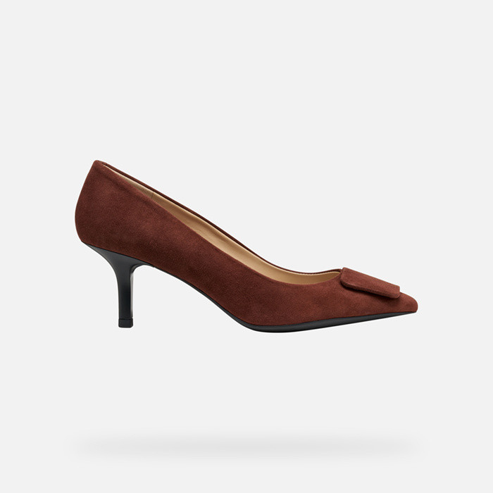 Medium heel pumps KLEOPY WOMAN Wine | GEOX