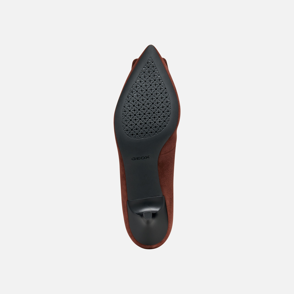 Decollette tacco medio KLEOPY DONNA Bordeaux - image number 6 | GEOX