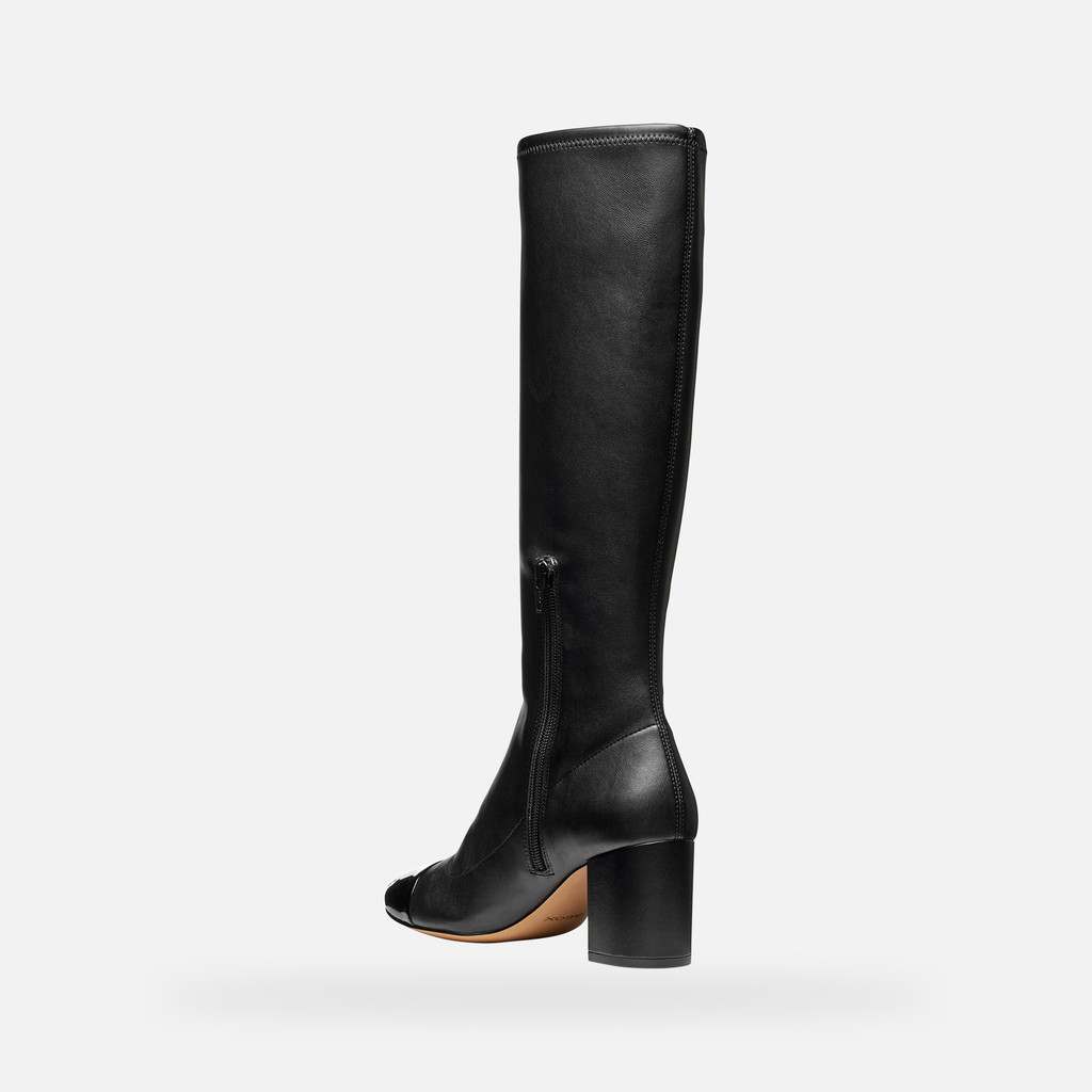 High heel boots VIRNILISA 65 WOMAN Black - image number 3 | GEOX