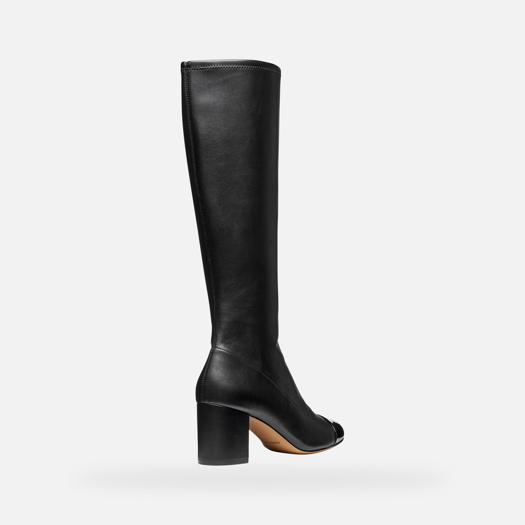 High heel boots VIRNILISA 65 WOMAN Black - image number 4 | GEOX