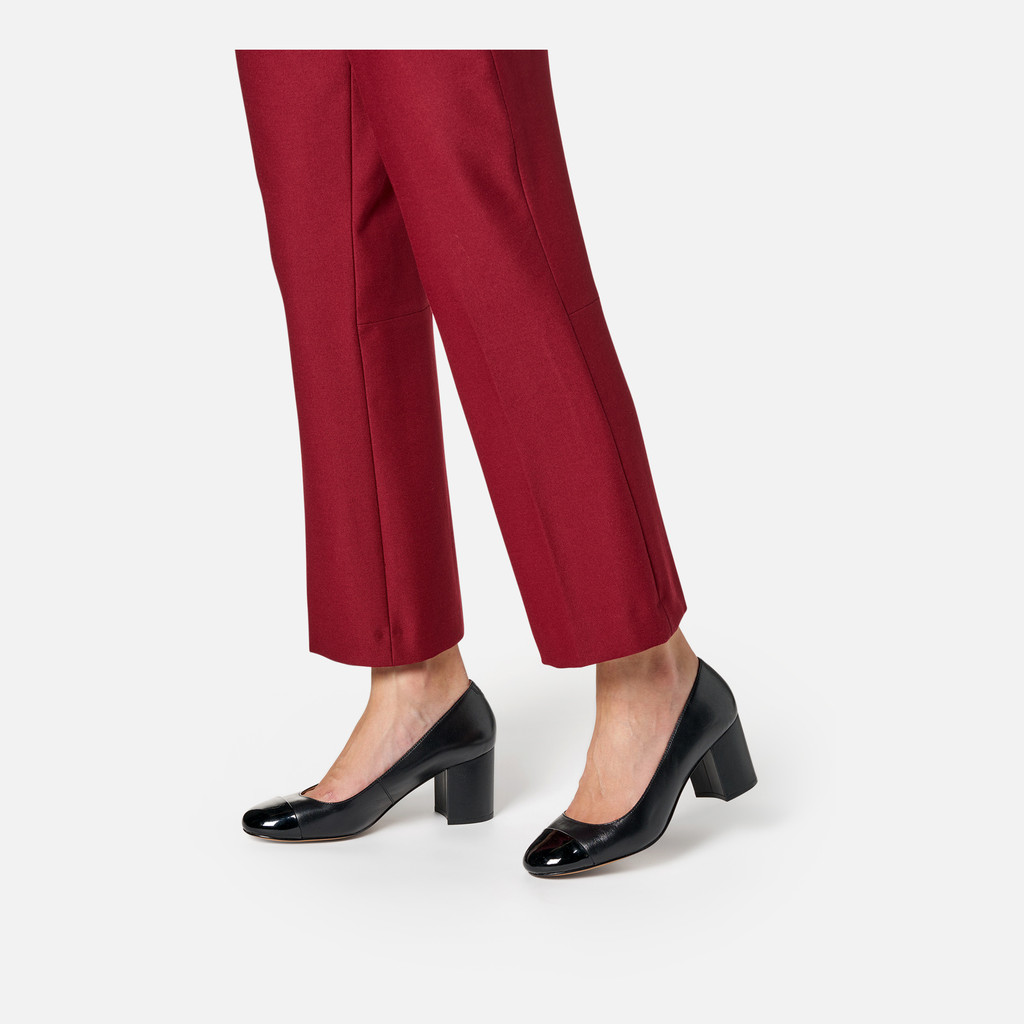 Medium heel pumps VIRNILISA 65 WOMAN Black - image number 2 | GEOX