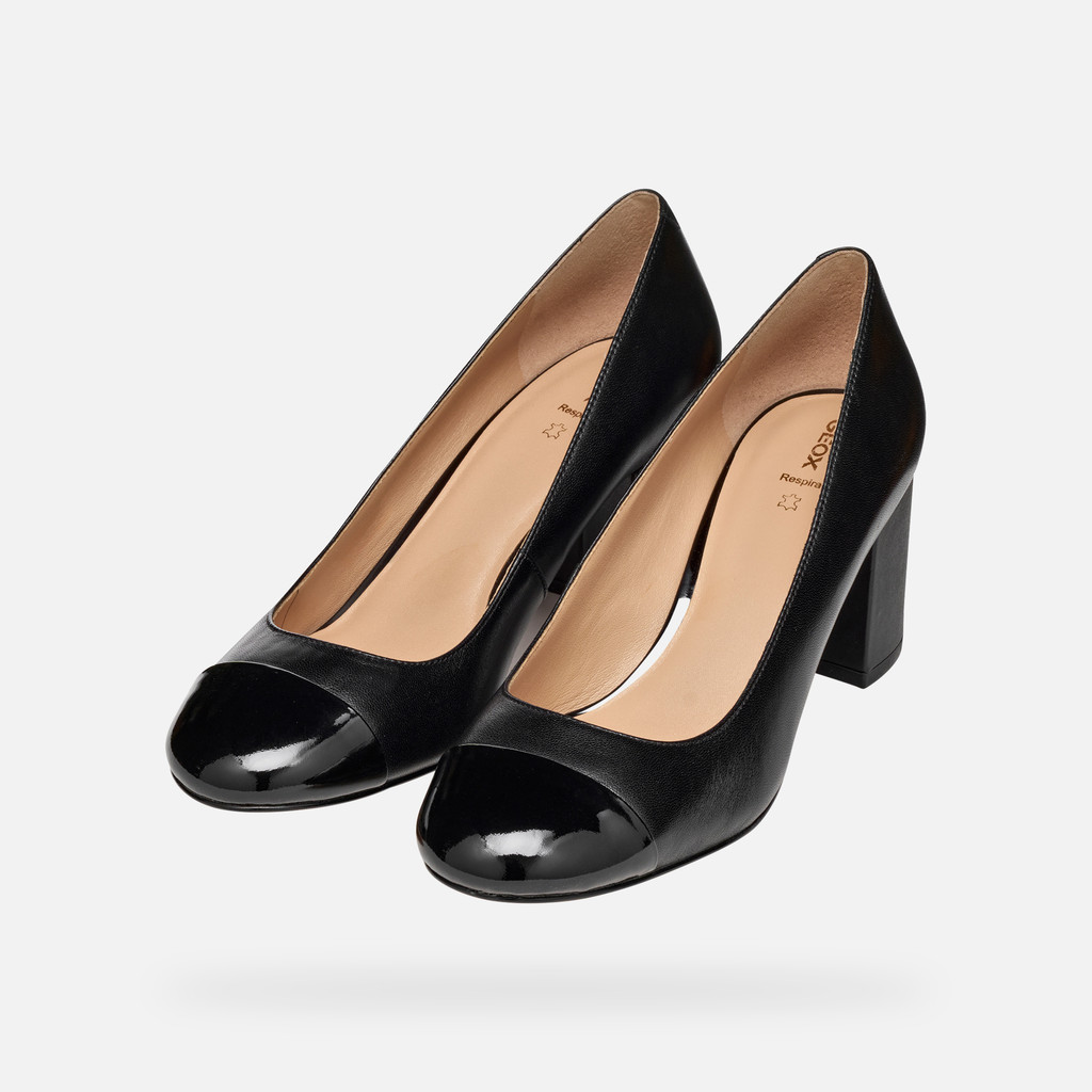 Medium heel pumps VIRNILISA 65 WOMAN Black - image number 8 | GEOX