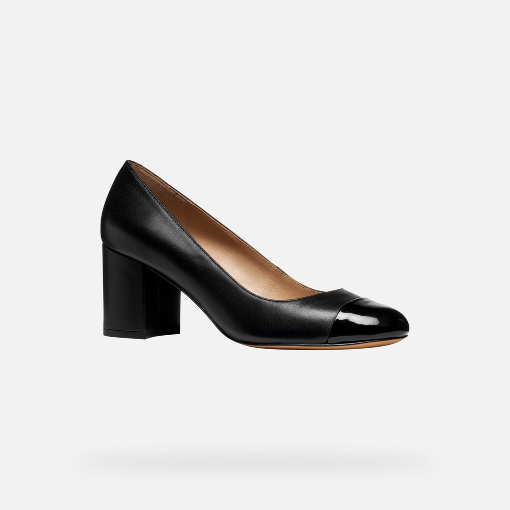 Medium heel pumps VIRNILISA 65 WOMAN Black - image number 2 | GEOX