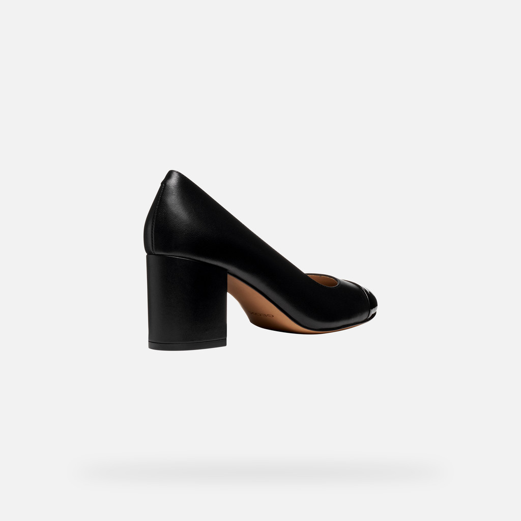 Medium heel pumps VIRNILISA 65 WOMAN Black - image number 4 | GEOX