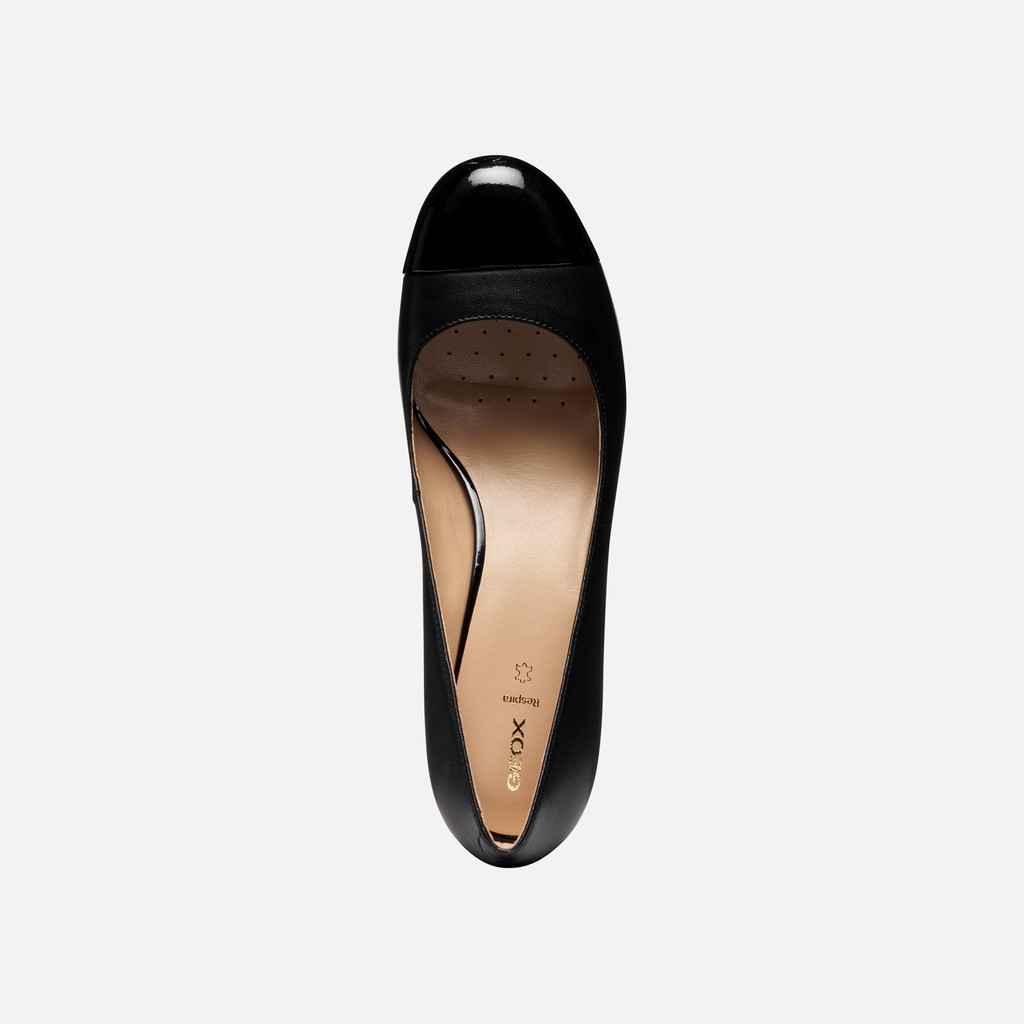 Medium heel pumps VIRNILISA 65 WOMAN Black - image number 5 | GEOX